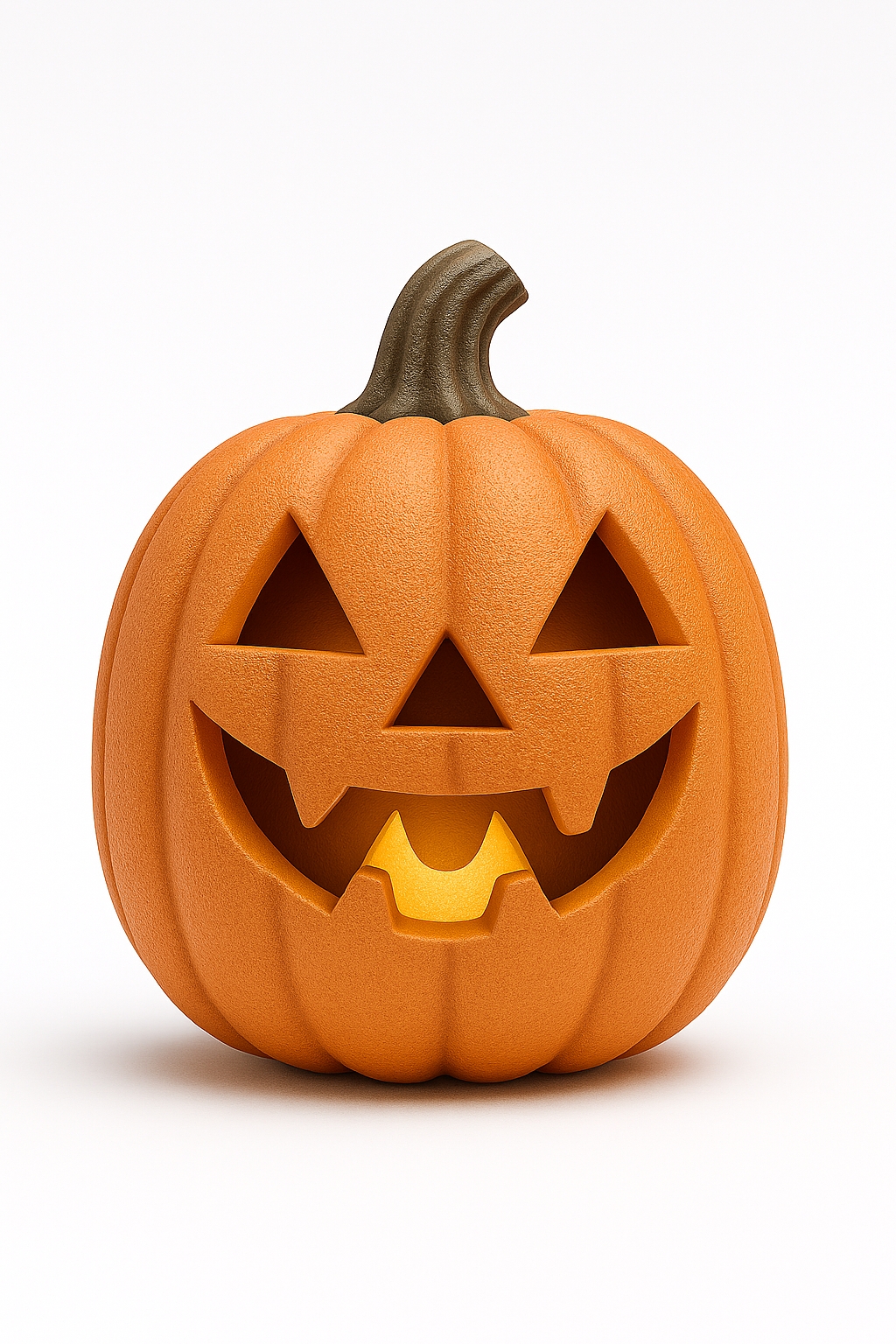 Halloweenská vyřezávaná dýně/Halloween carved pumpkin