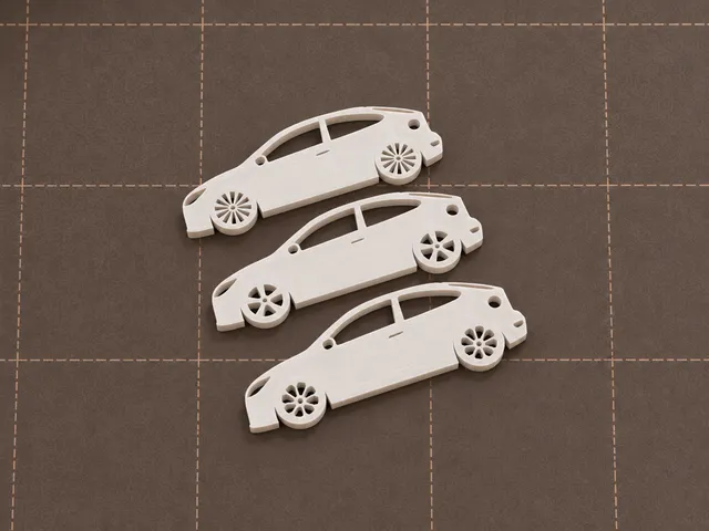 Ford focus mk2 keychain wheels
