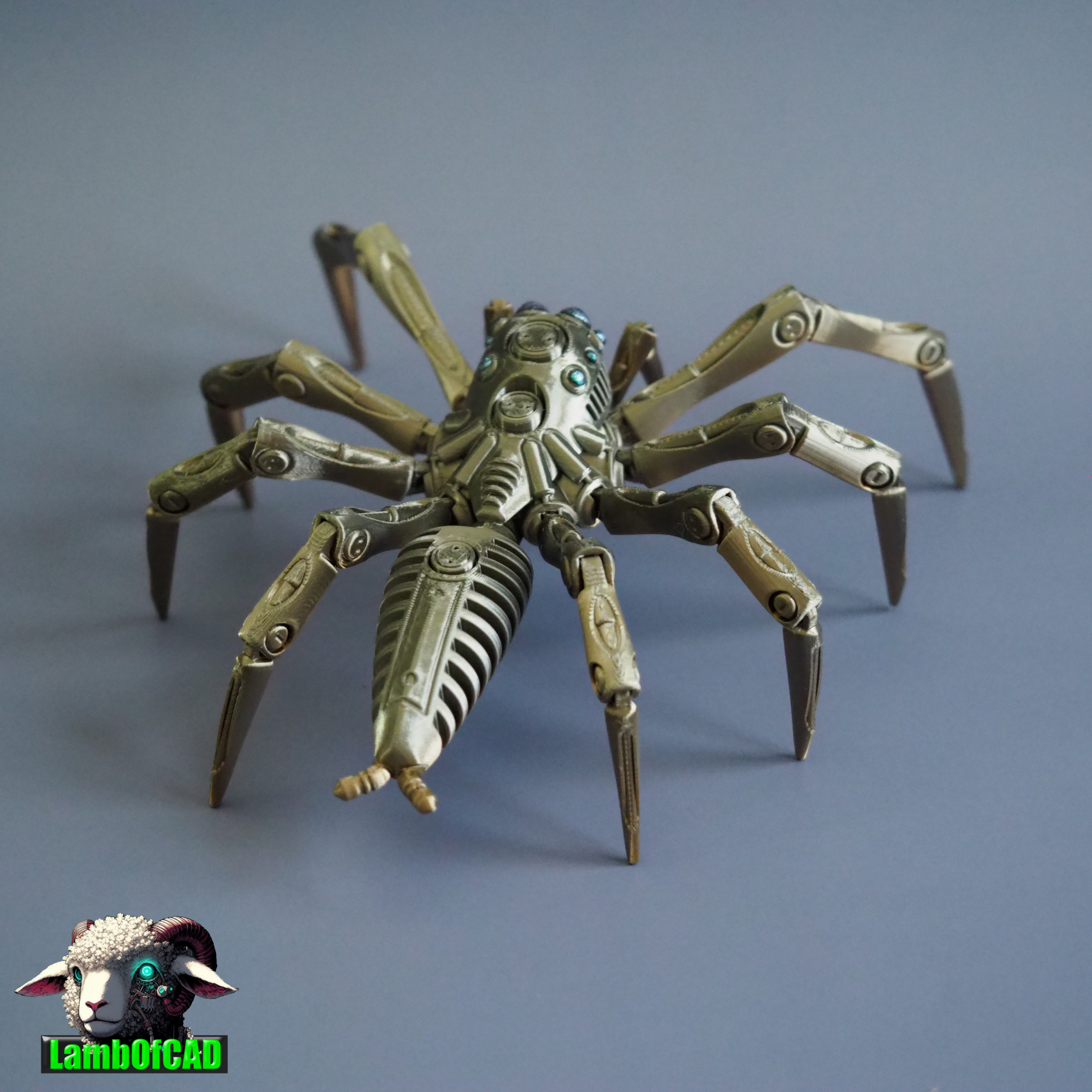 Miniatura 6 do modelo 3D Robotic Jumping Spider