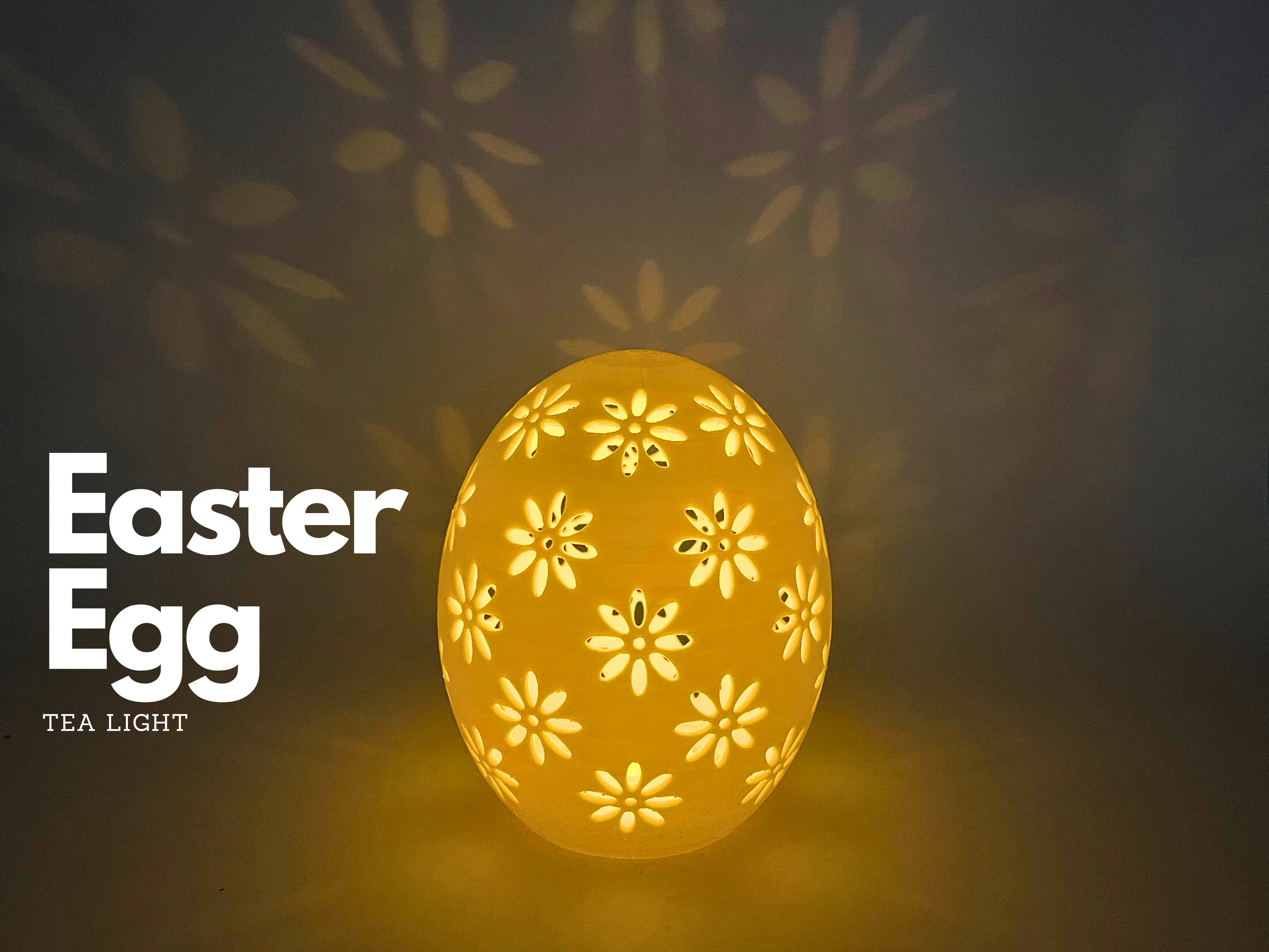 Floral Easter Egg Lantern