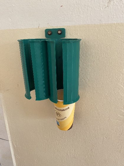 Zásobník na použité kelímky 3D model