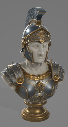 Athena Greek Bust