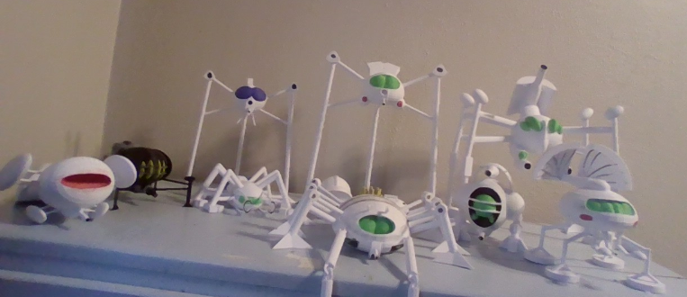 Jeff Wayne's War of the worlds RTS game machines and buildings