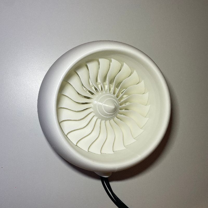 Desktop Jet Engine With Motor by Nick Pagazani | Download free STL ...
