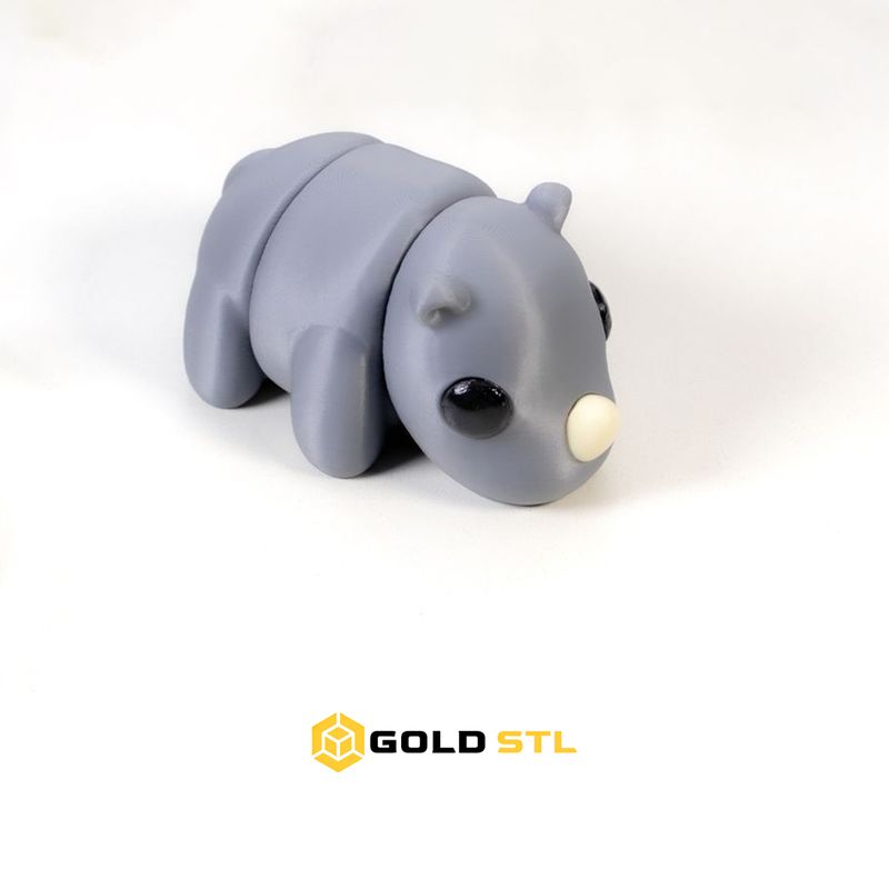 Flexi Mini Animals STL & 3MF Mega Bundle | Articulated Print-in-Place ...