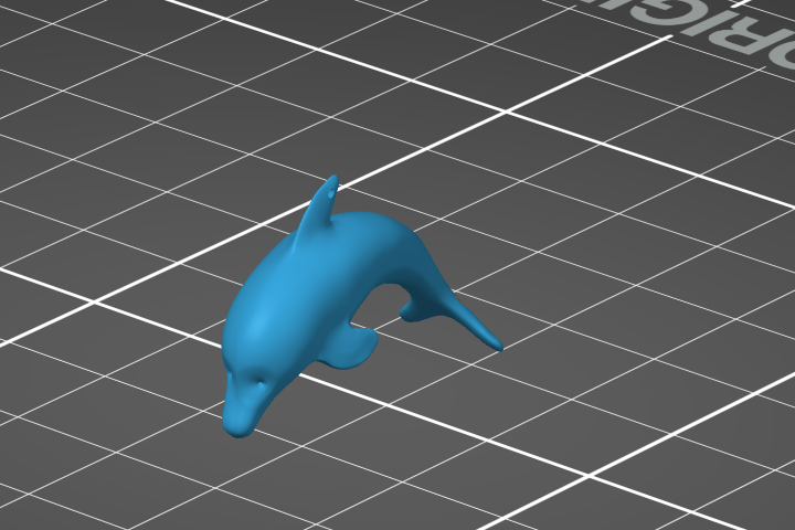 Dolphin keychain