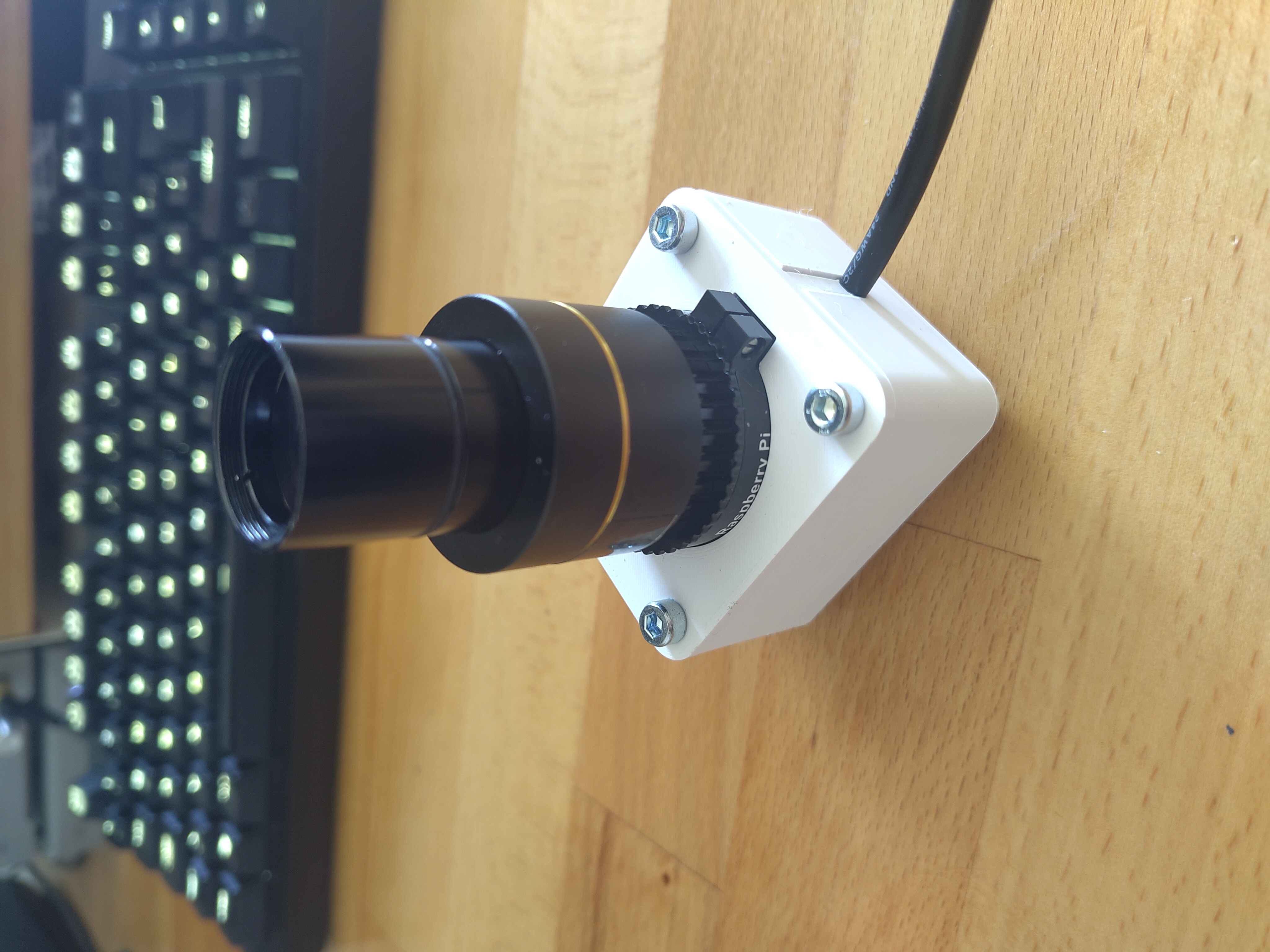 Raspberry Pi HQ Camera + Arducam Case