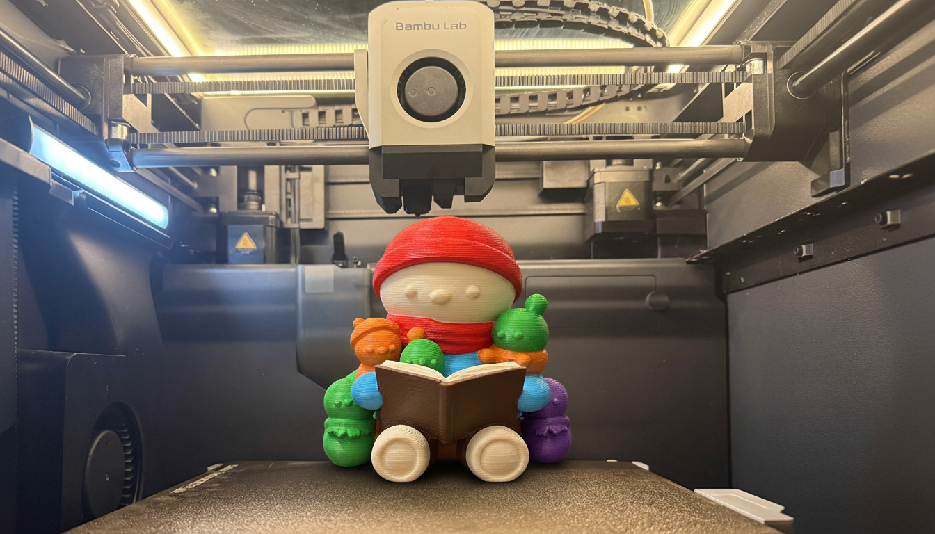 Snowman Reading