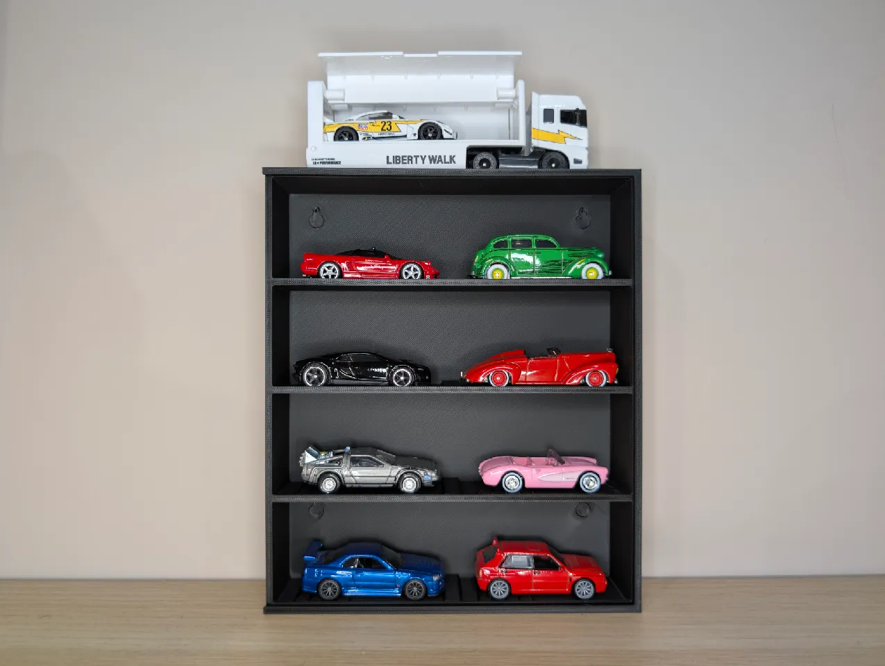 Hot Wheels Display Case by M P | Download free STL model | Printables.com