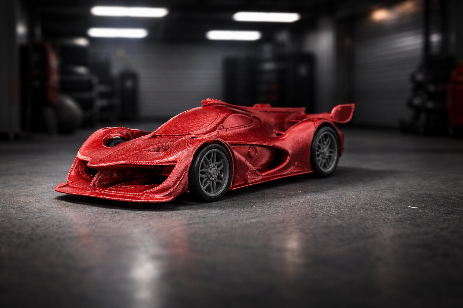 Futuristic Hypercar | 1:43 Scale, No AMS/MMU