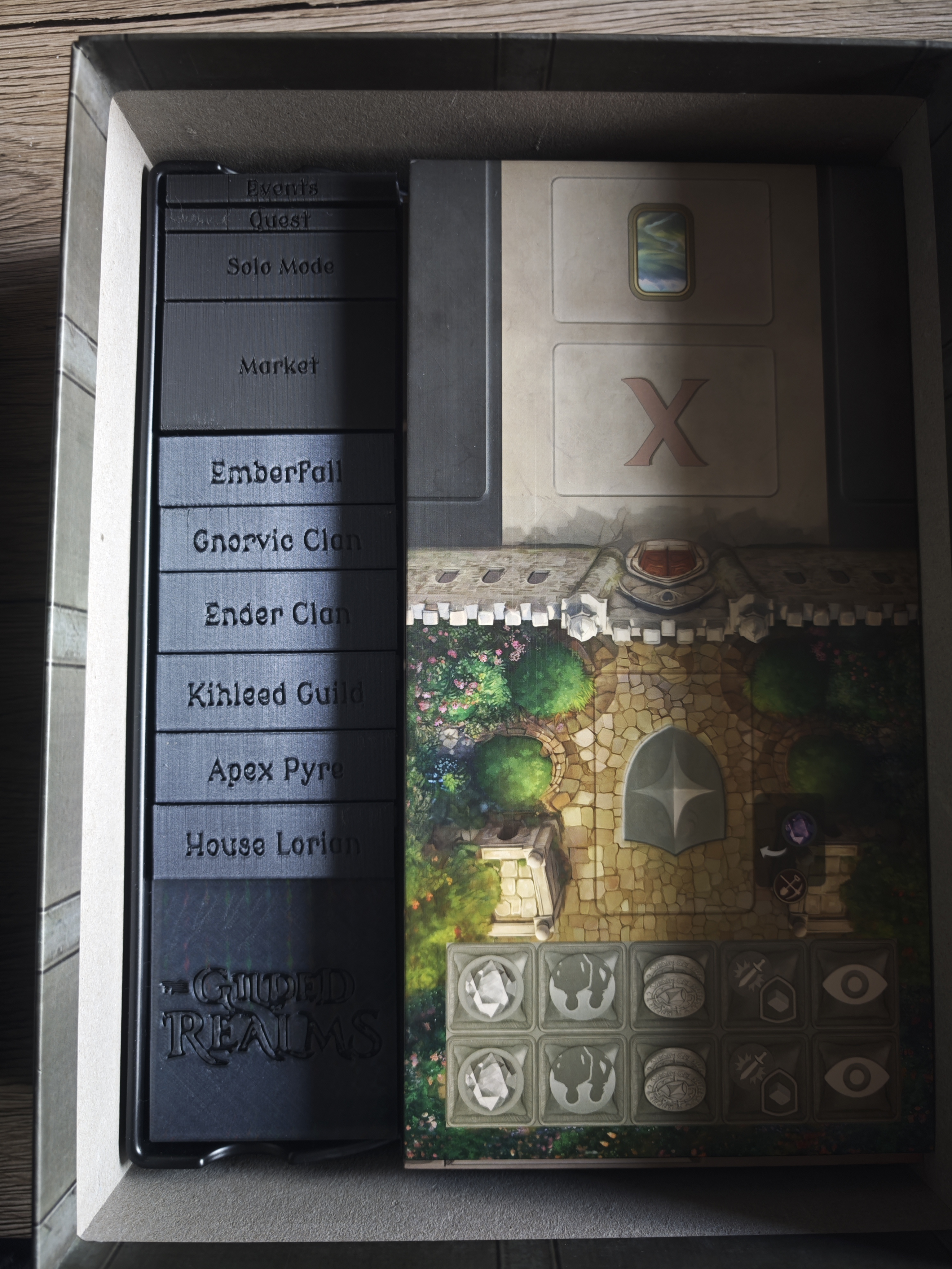 Gilded Realms Insert Organizer