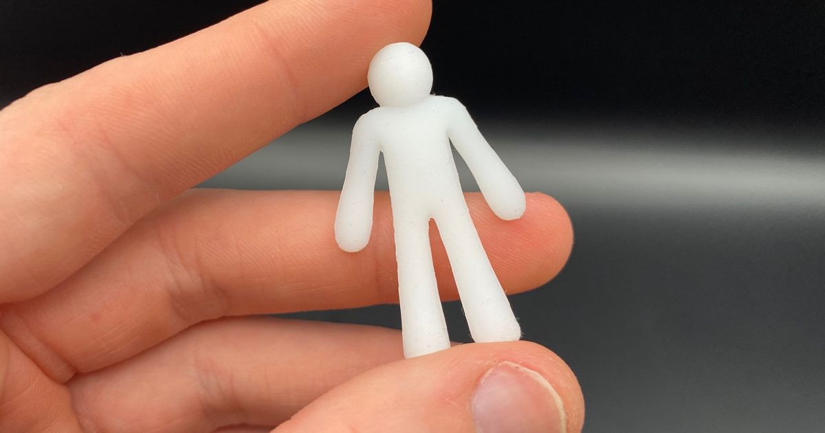 The Mini Flexy Stick Figure by NAM_3 | Download free STL model ...