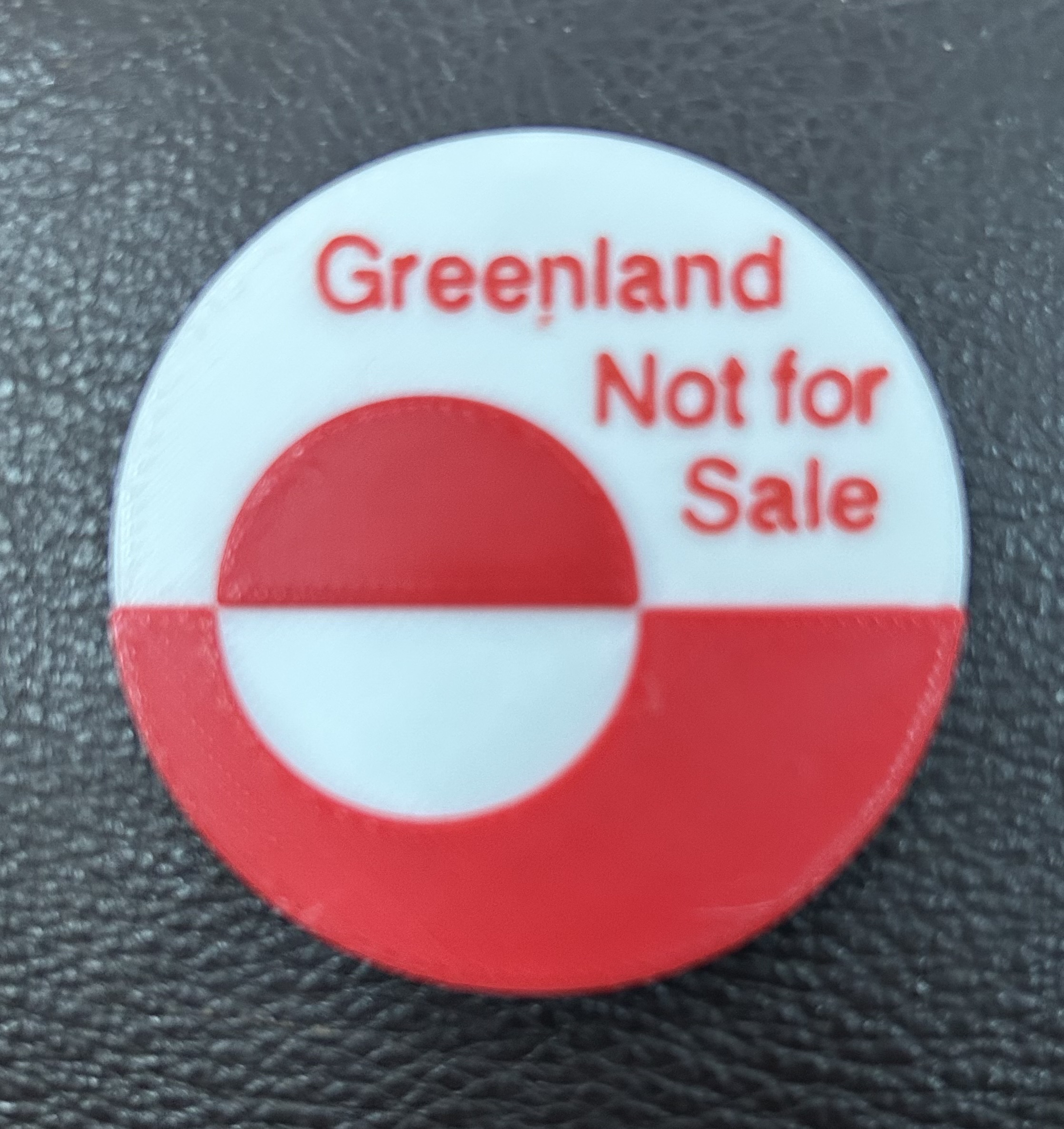 Greenland Solidarity Button