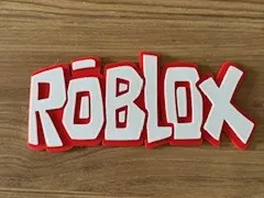 Roblox Sign flat Wall Art (NO AMS)