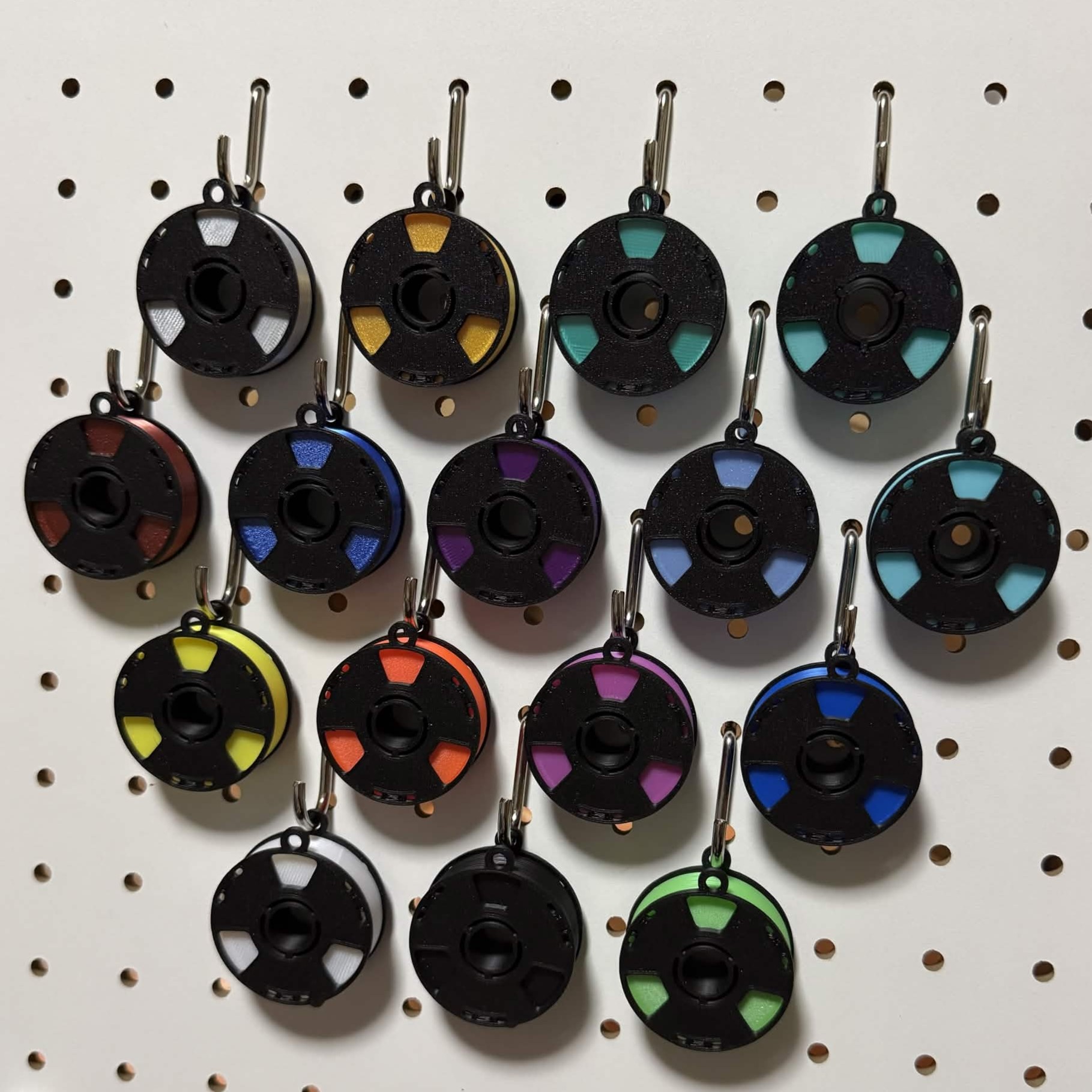 Replaceable Spool Keychain