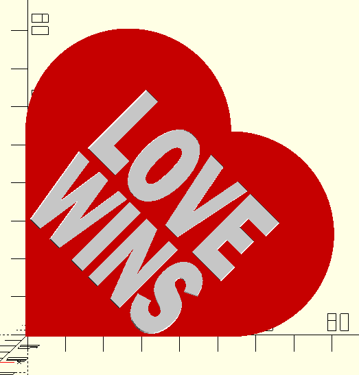 LOVE WINS, FCK AFD & FCK NZS im Herz Stollen für Schuhe
