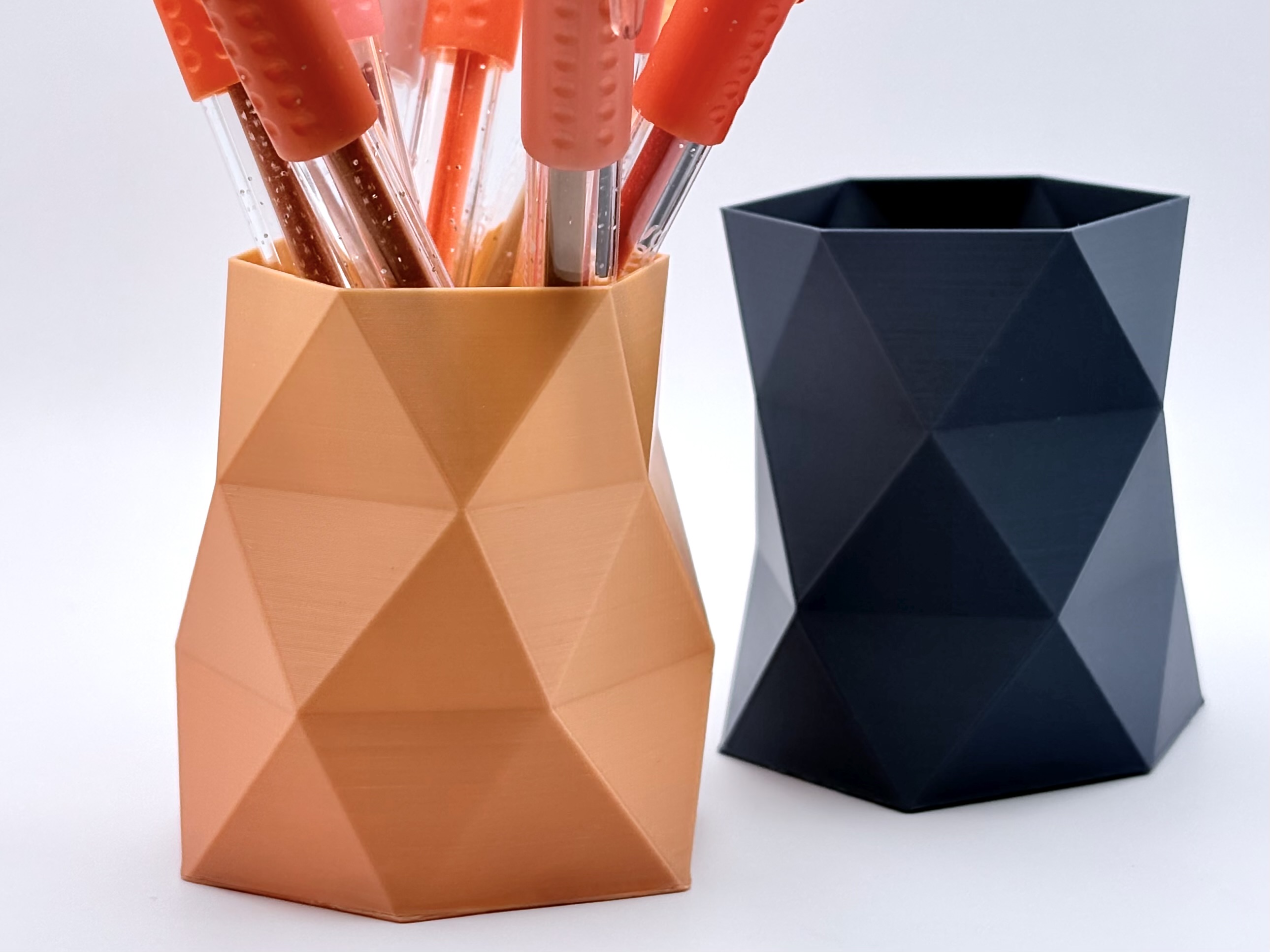 Low Poly Twisted Vase – Fast Print – No Tipping