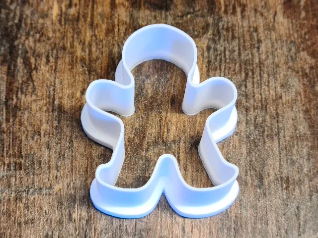 Christmas: gingerbread man cookie cutter