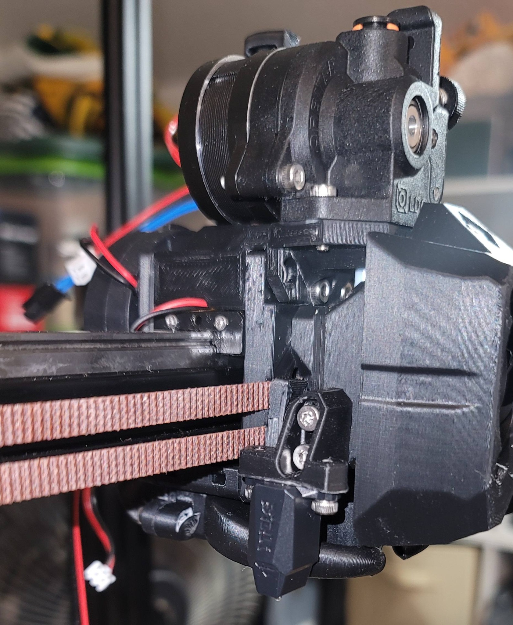 BIQU microprobe Mount for the EVA 2.4 modified toolhead for the ZERO G Mercury ONE.1 3D model