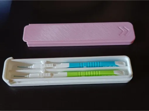 Interdental brush box - Boite Brossettes Interdentaire