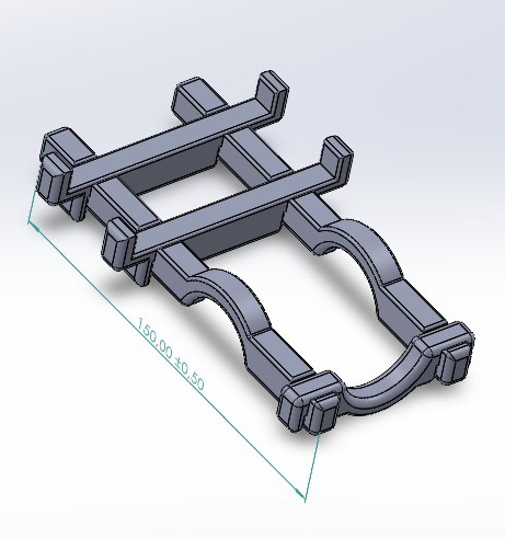 Bike trainer Samsung Galaxy A23 mount - Final — miniatura 3