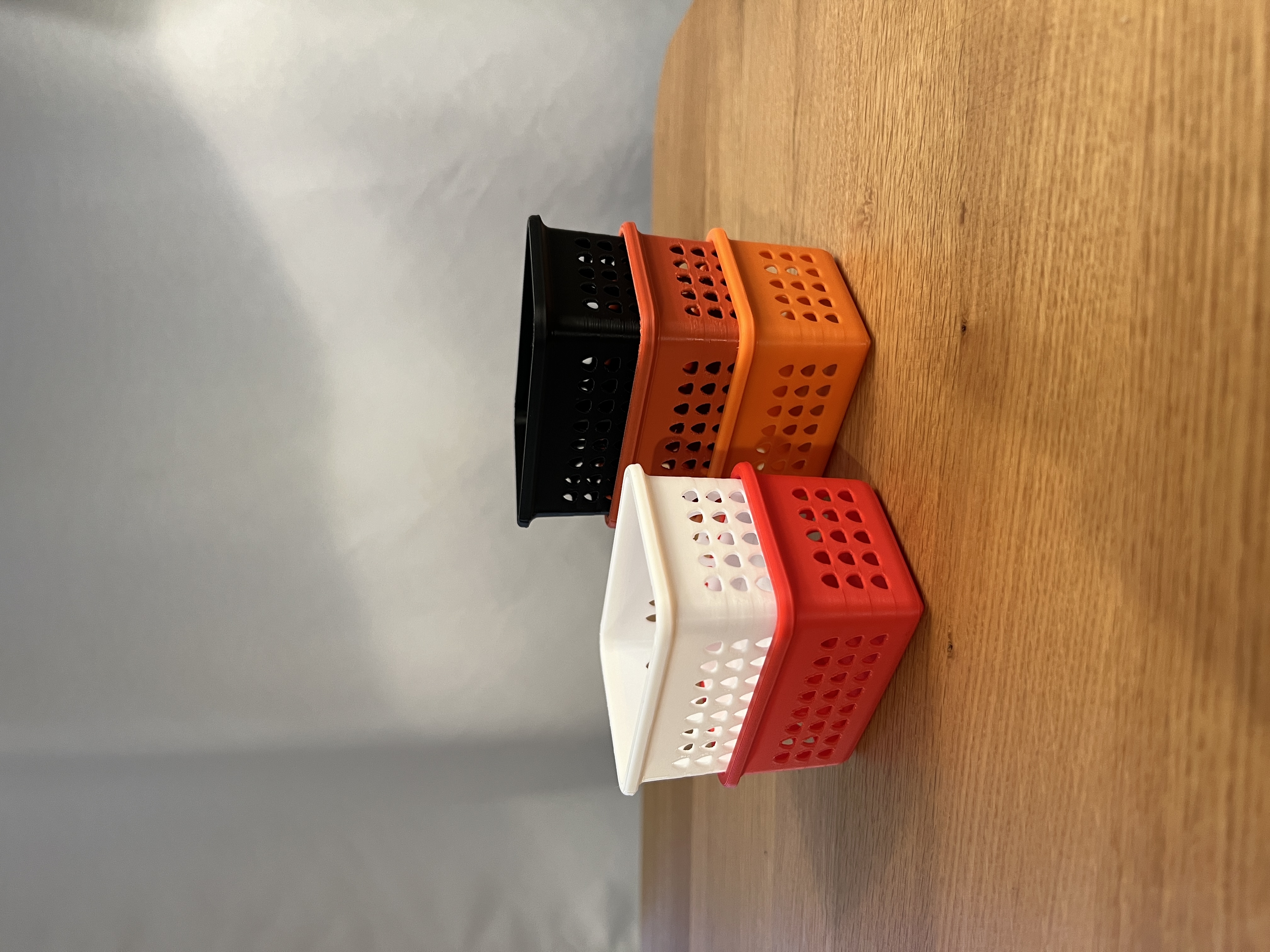 Miniatura 3 do modelo 3D Stackable Laudry Basket Storage Box