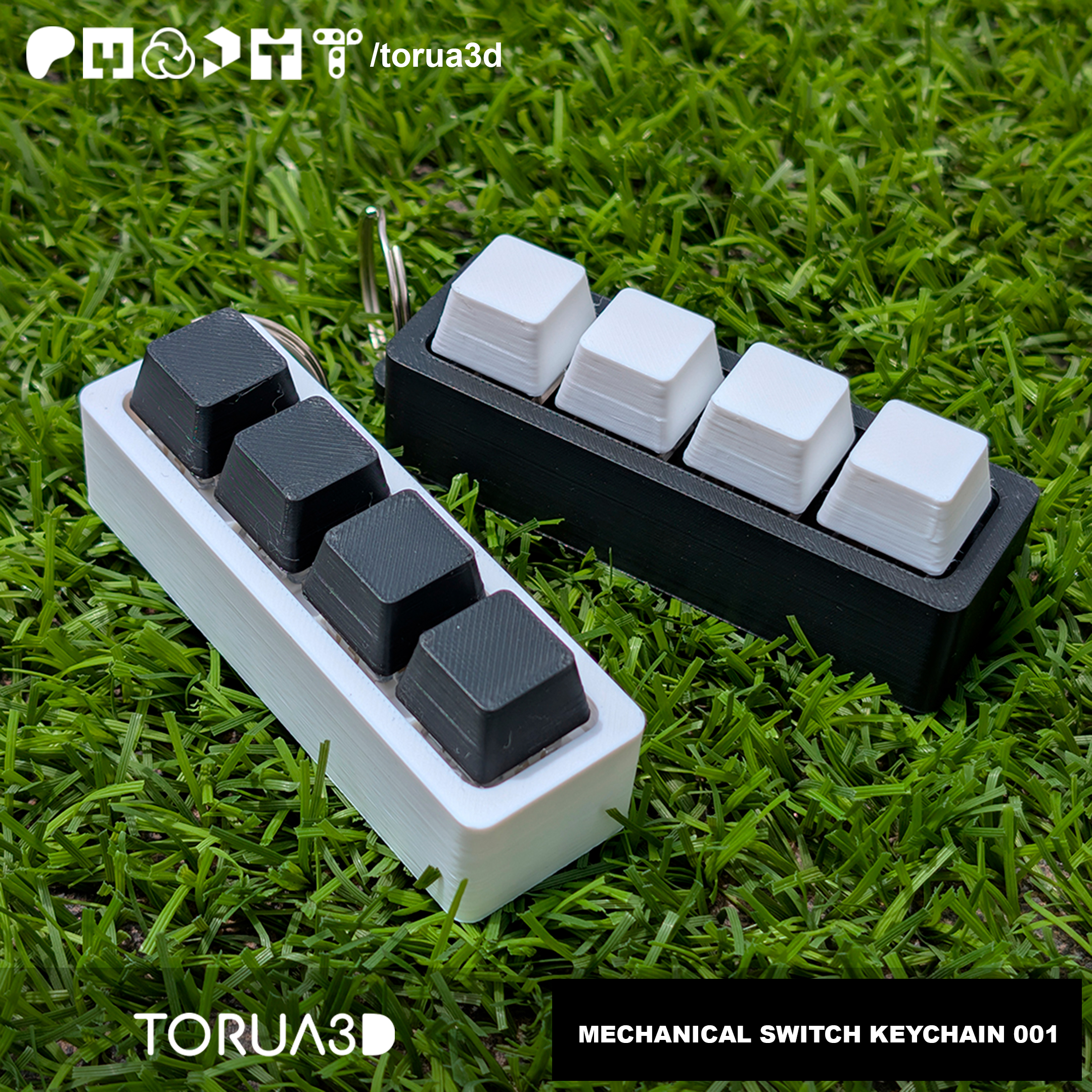 Mechanical Switch Keychain 001