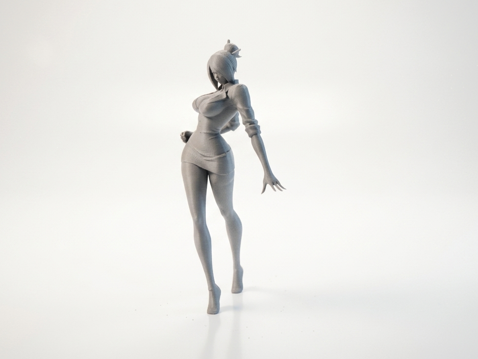 Headmistress Female Figure Statue 3D Printable