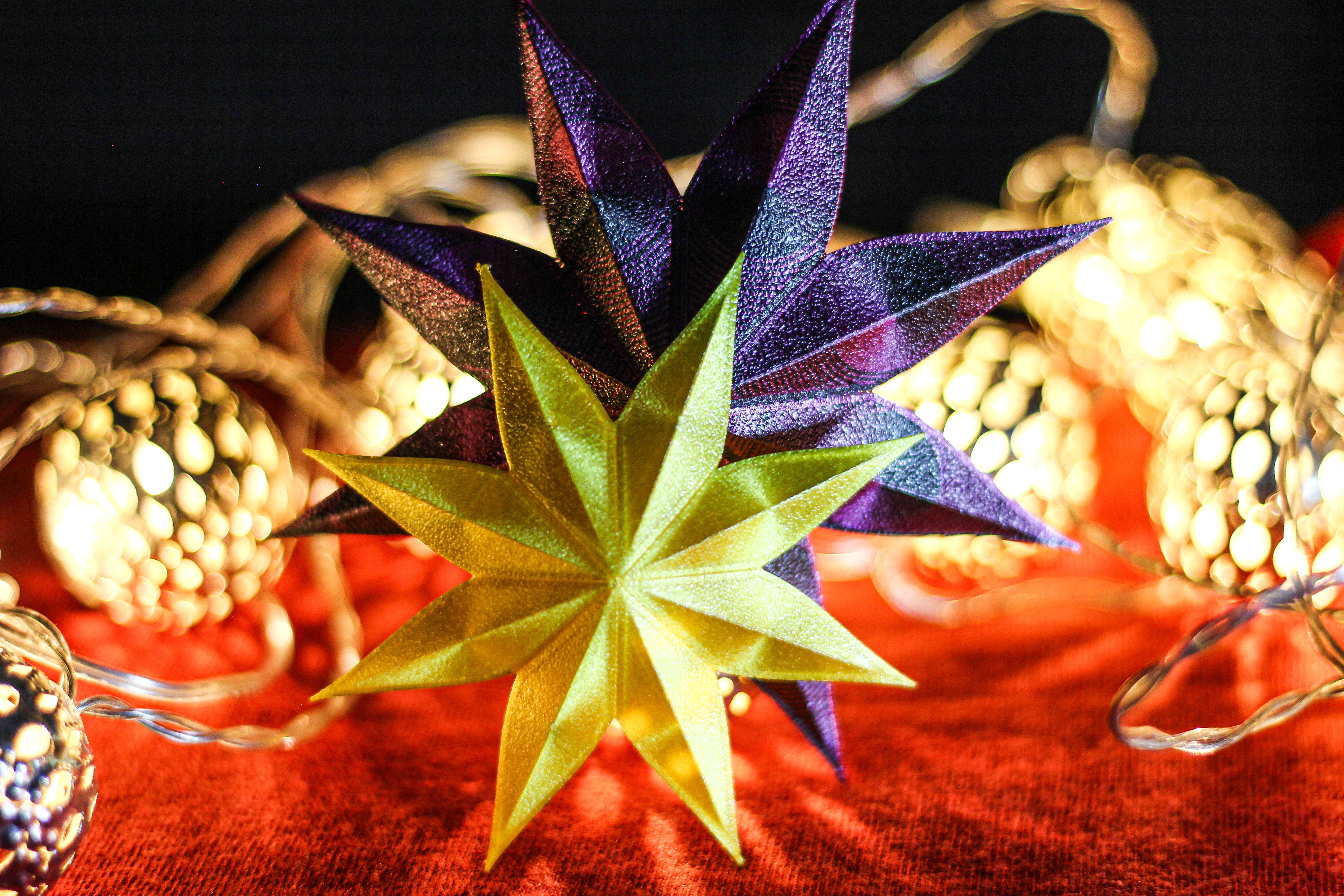 Star Origami Ornament by BOUNCE PRINTS