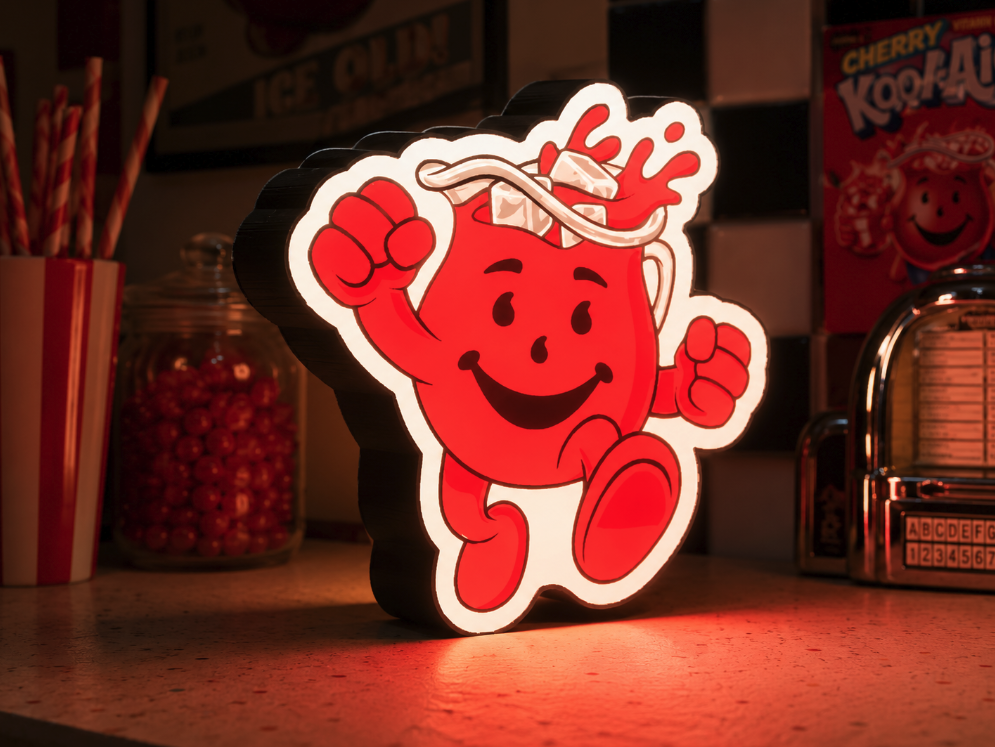 KoolAid Kool Aid LED Lightbox | Multicolor 3D Printable 3MF