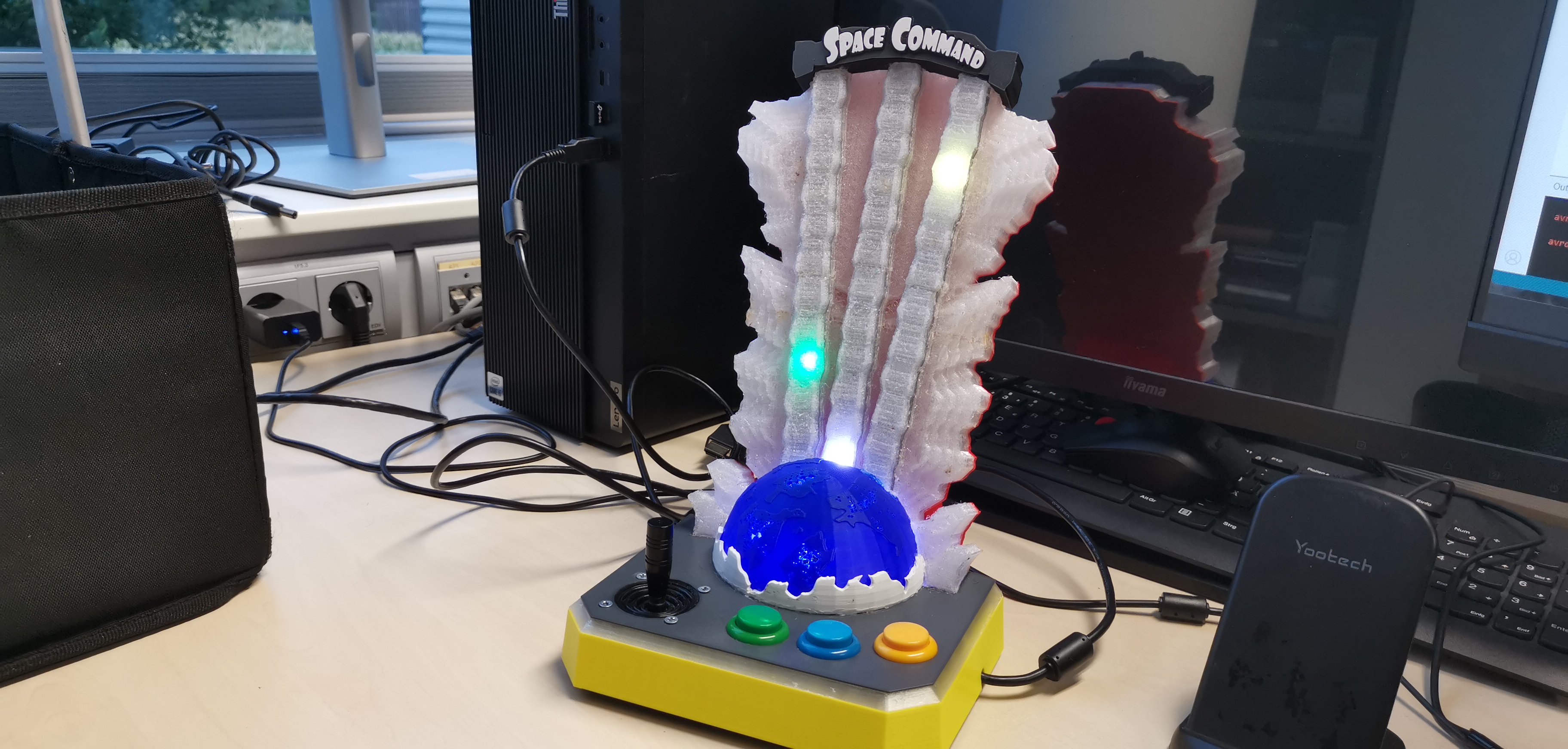 SpaceCommand Arduino Arcadegame
