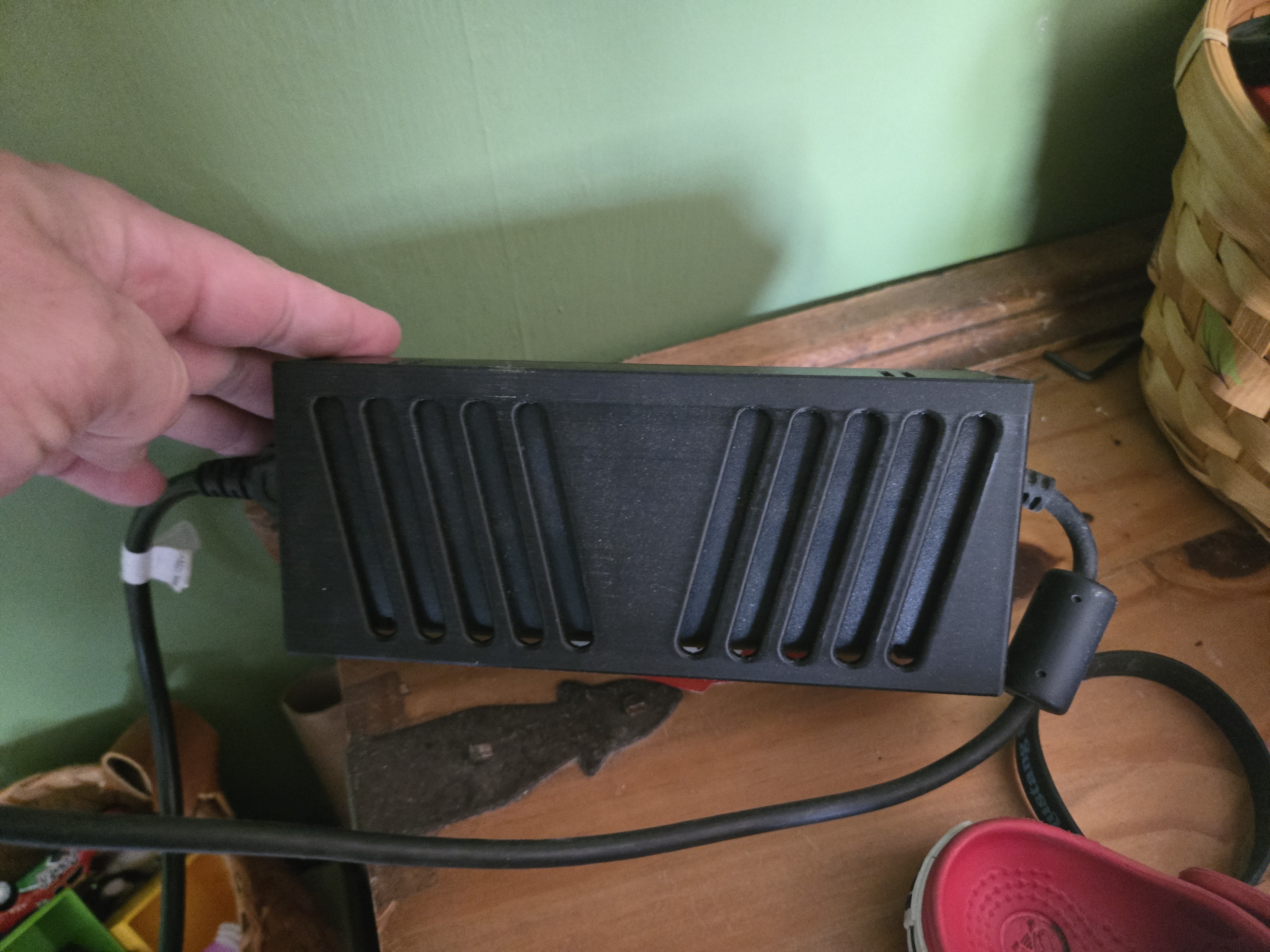 Xbox 360 Power Brick Wall Mount 3D model