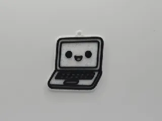 Cute Computer/Laptop Keychain