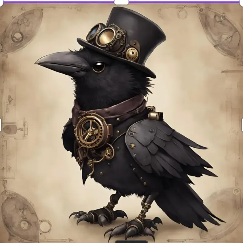 Clockwork Raven by Ded Makar | Download free STL model | Printables.com