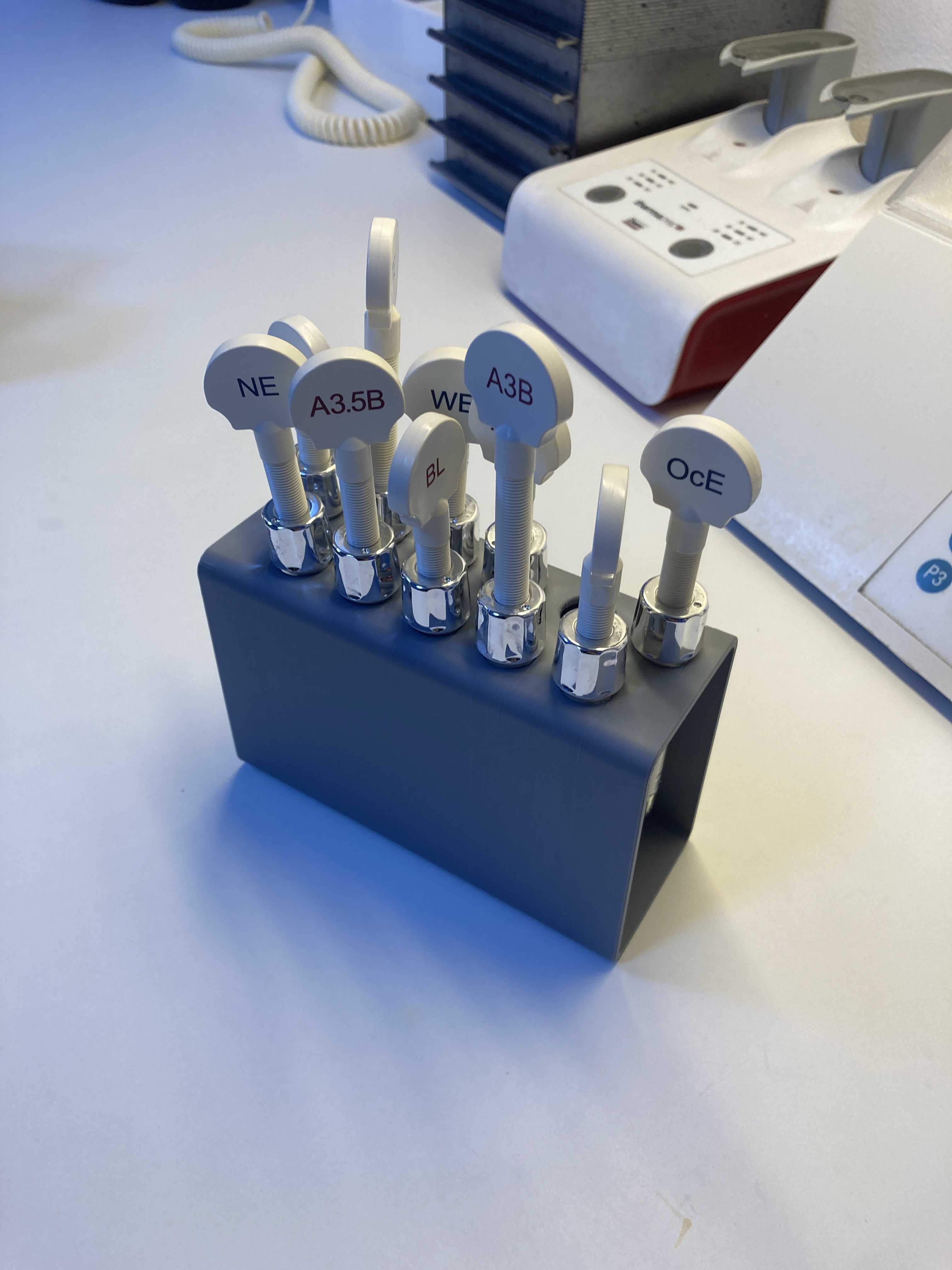 Dental Composite Tube organiser