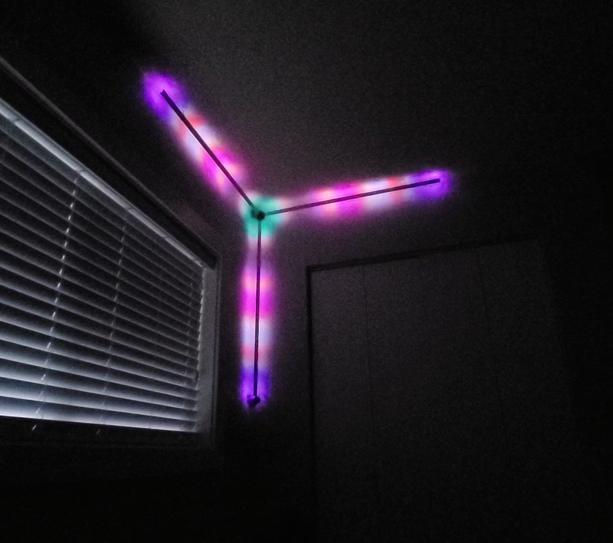 Ceiling Corner Triad LED Light
