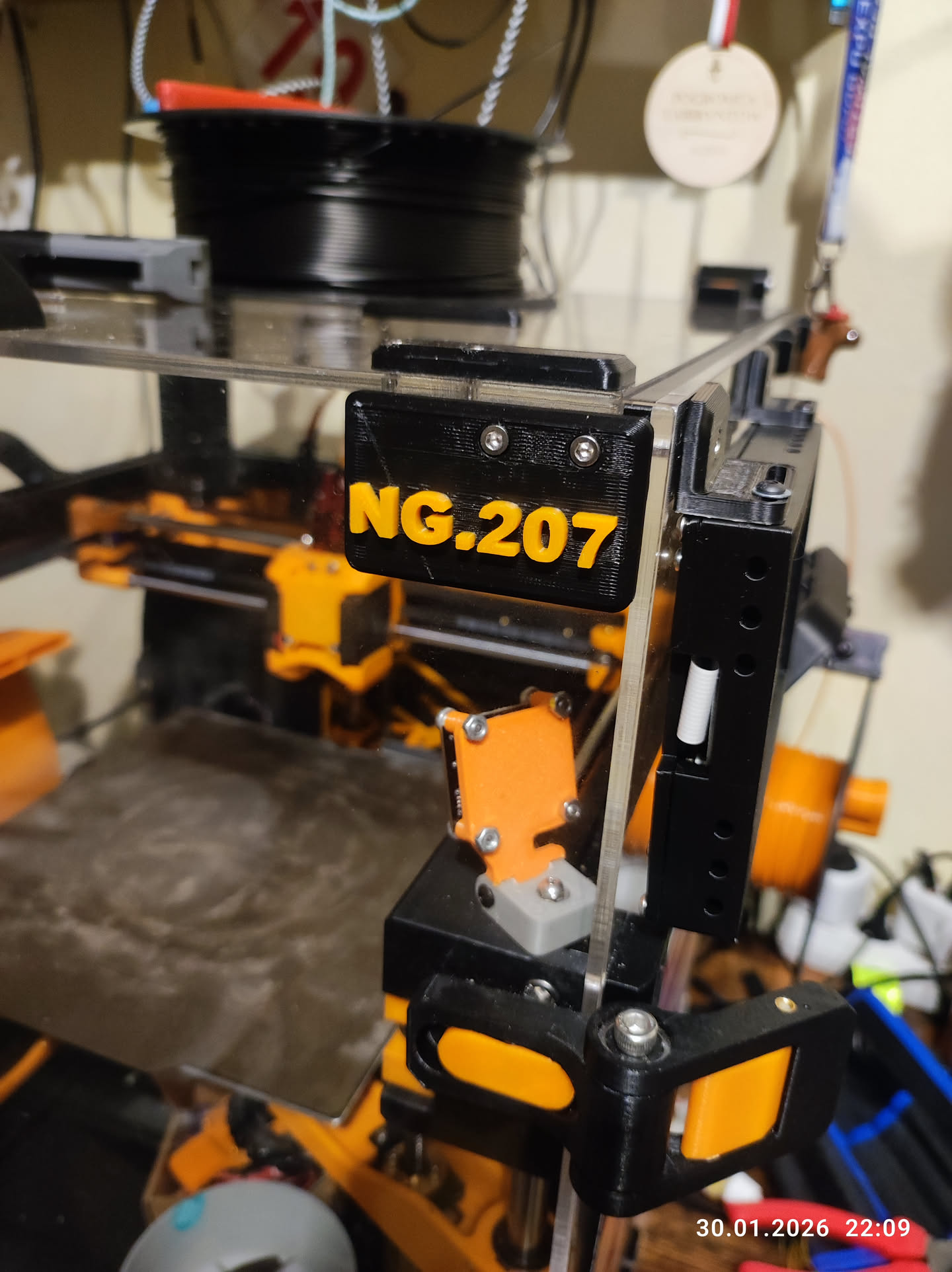 Ender 3 NG Serial Plate