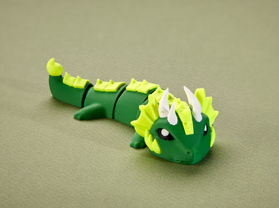 Poison Dragon - Articulated Figure Keychain