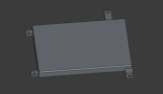 Dell Latitude 5501 - SSD 2.5" internal enclosure - Parametric - FreeCad