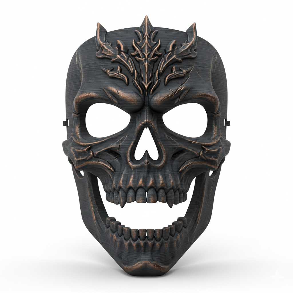 Infernal Skull Reaper, mask, cosplay, wearable, costume, face, helmet