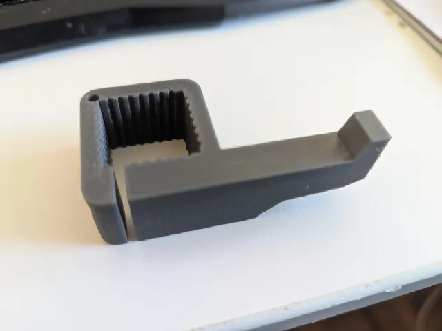 20mm square tube hook / Haken für 20mm Vierkantrohr