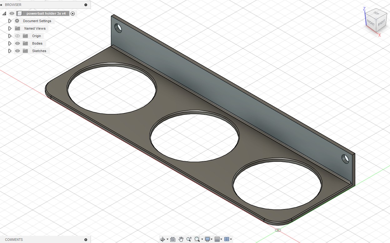 Wall holder for Berkley Powerbait