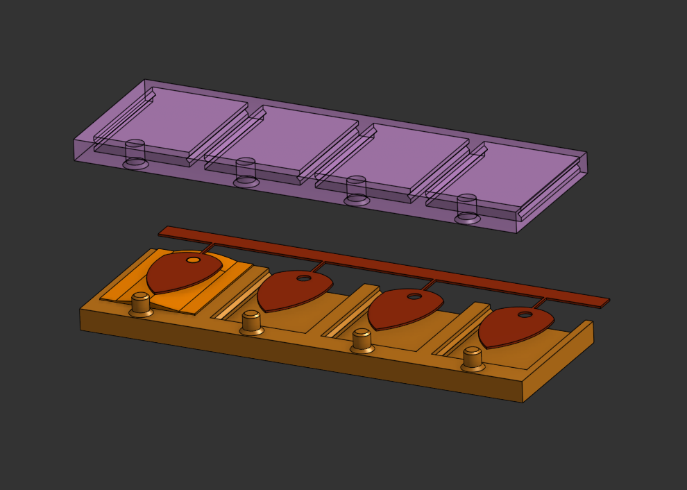 Scale Mail PLA Forming Jig
