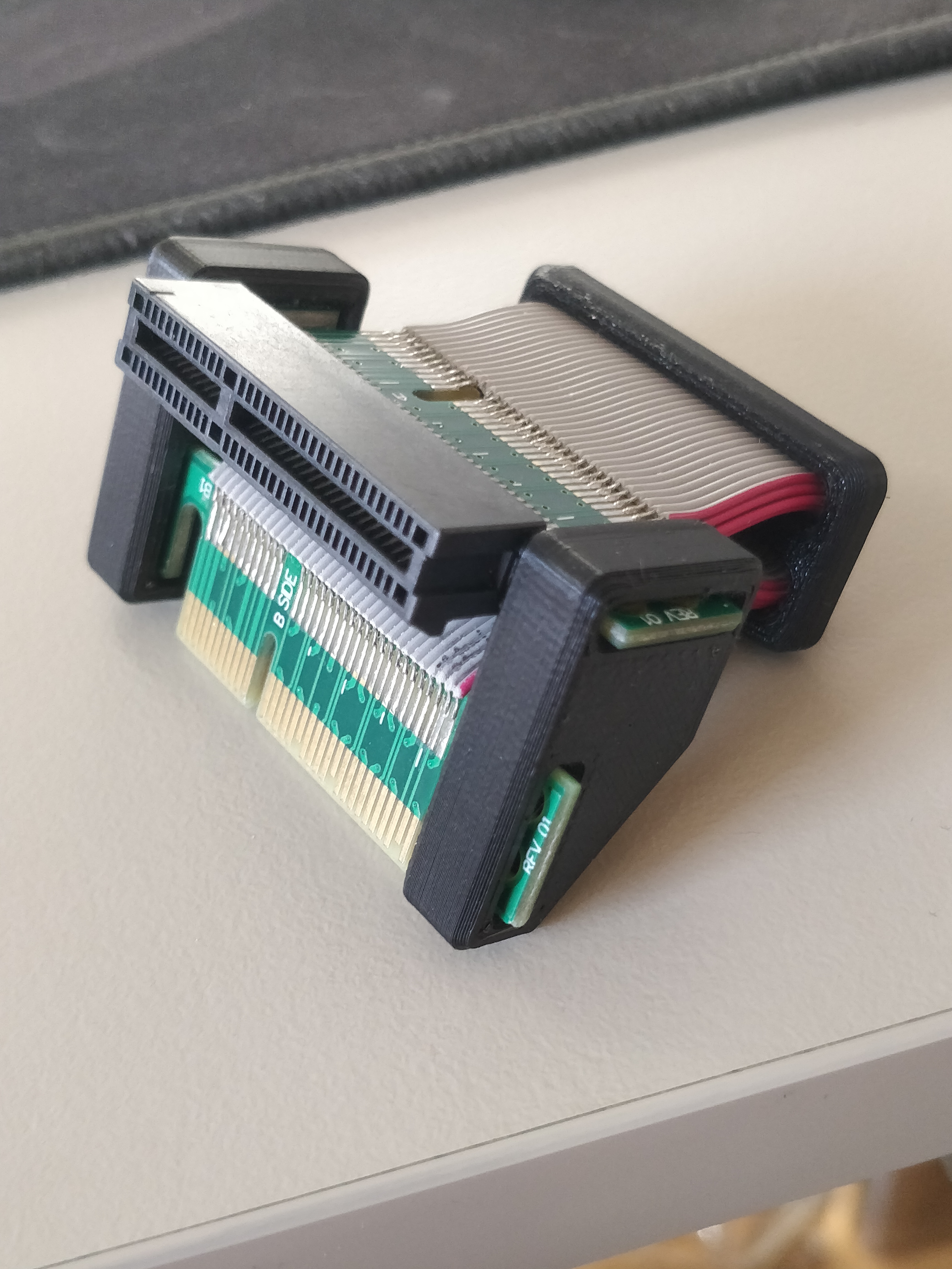 Custom PCIe x4 Riser Mount For Futro S920