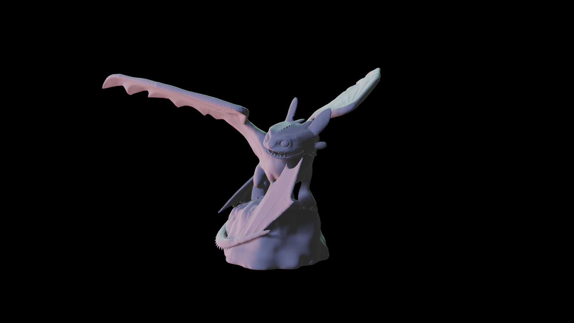 Toothless Statue [OLD] — miniatura 3