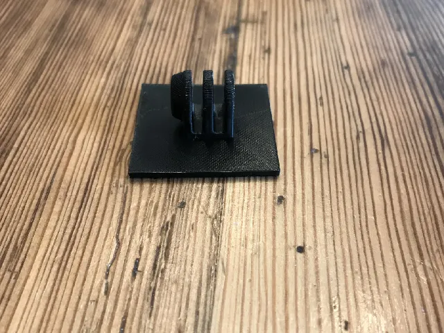 glue on gopro mount