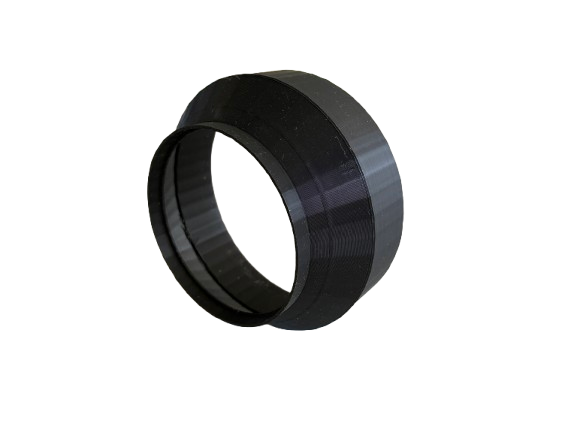 3 inch to 4 inch Duct HVAC Adapter SLIM