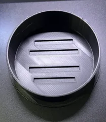 125mm vent with small slits