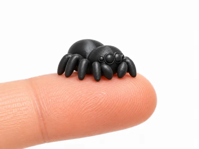 Mini Cute Spider – Tiny Halloween Figurine