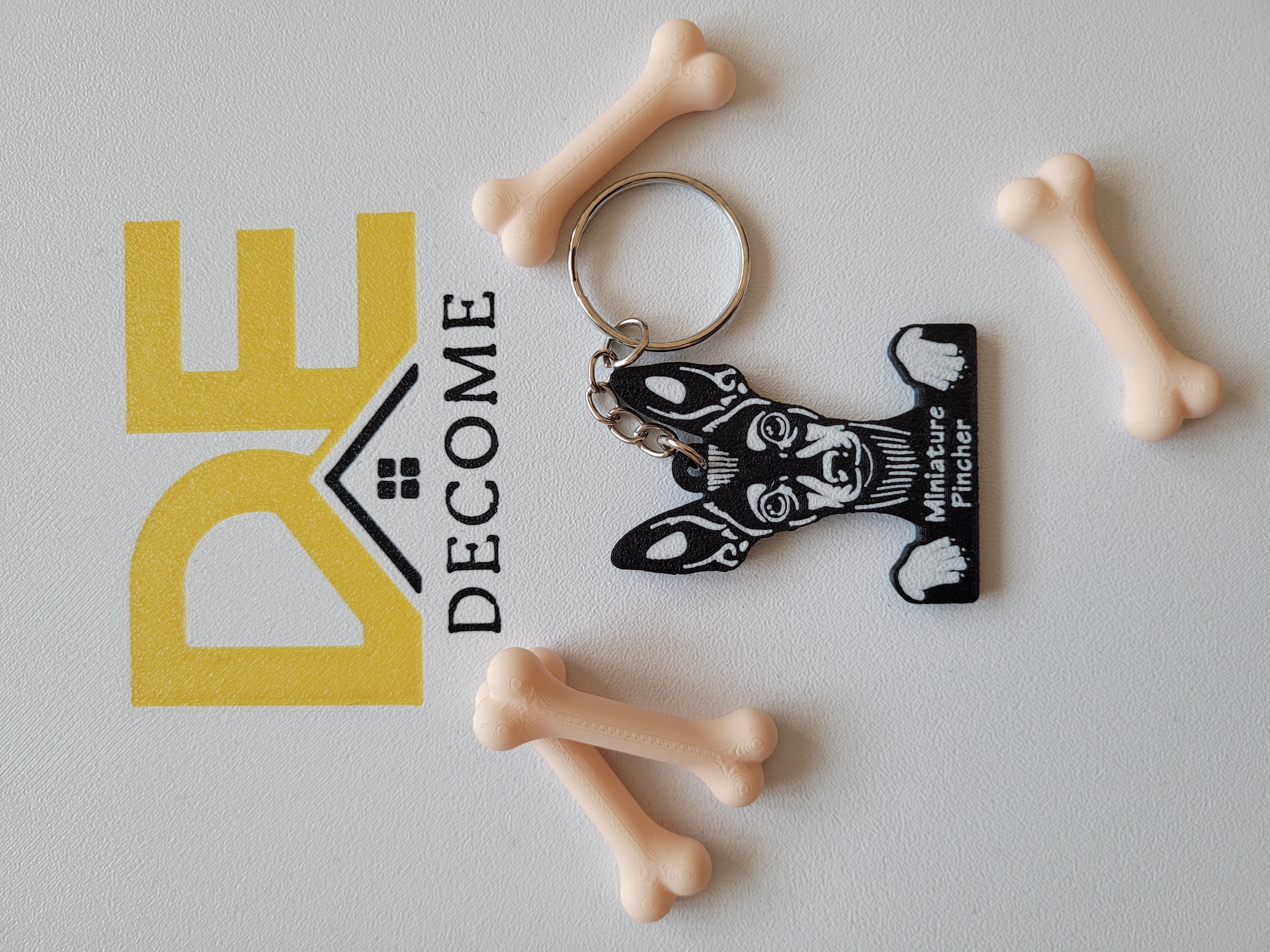 Miniature Pincher Keychain